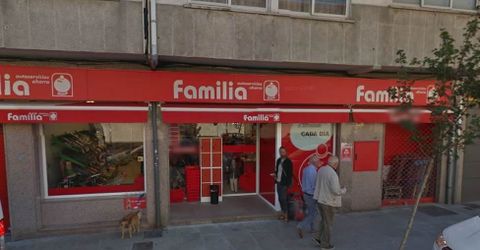 Supermercado donde tuvo lugar la agresión