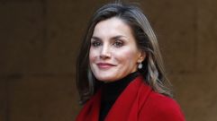 El rojo, uno de los colores fetiche de la reina Letizia Ortiz