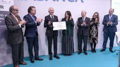 El empresario lucense recibi el premio en un acto este jueves en Santiago