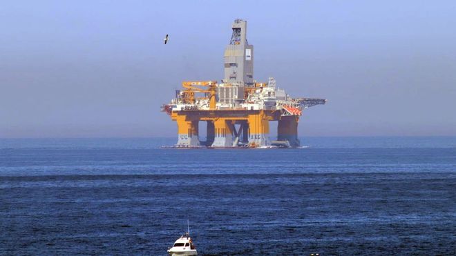 Imagen de archivo de una plataforma petrol&iacute;fera.