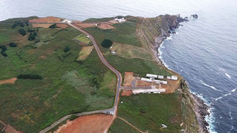 La punta de Estaca de Bares en una imagen del Club Parapente Ferrol