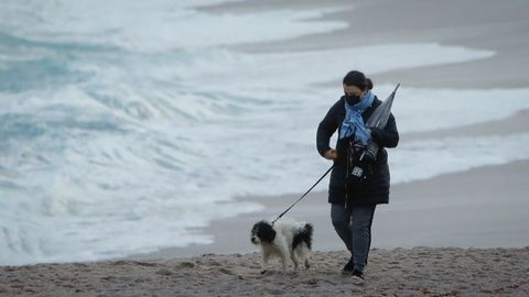 El litoral gallego est en alerta hoy 