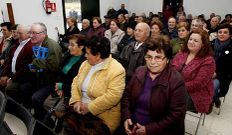 Imagen de la asamblea del pasado domingo en As Pozacas.