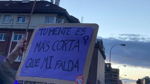 Manifestaci�n del 8M en Gij�n