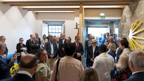 Barcelos ha convertido un edificio abandonado en oficina de peregrinos.