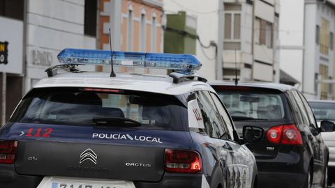 Foto de archivo de la Policía Local de Burela