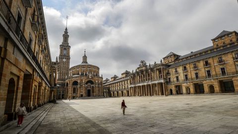 Vista de la Laboral Ciudad de la Cultura de Gij�n