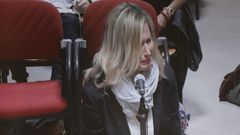 Momento de la declaraci�n de la madre de la joven