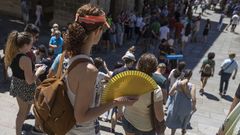 Las mejores im�genes de la ola de calor en Galicia