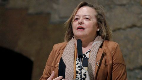 La presidenta del Consejo Superior de Investigaciones Cientficas (CSIC), Rosa Menndez