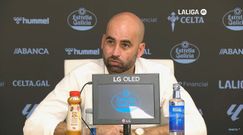 El entrenador del Celta, Claudio Gir�ldez, en la comparecencia posterior al duelo ante el Alav�s.