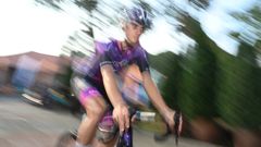 El ciclista de Vilagarca Martn Rey, corriendo el Tour de Langkawi 2024 como invitado en el equipo Burgos BH