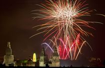 Un gran n�mero de elementos a�reos har�n que el espect�culo pirot�cnico gane en visibilidad. 