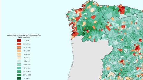 A finales del siglo XX la poblacin en Asturias comenz a concentrarse en el centro de la comunidad