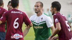 Golobart se suele desenvolver en el eje de la defensa del Racing de Ferrol
