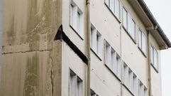 El aviso por la ca�da de una fachada destap� el problema