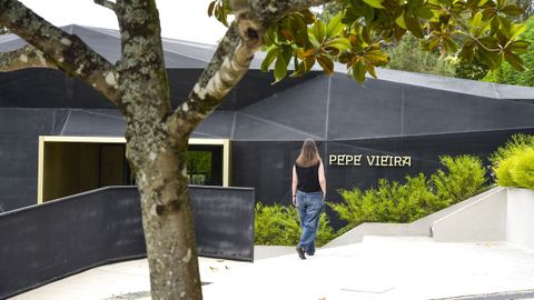 Entrada a una de las estancias del Pazo da Buzaca