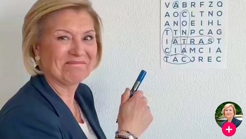 Imagen de uno de los primeros tiktoks que ha lanzado Ana Granja