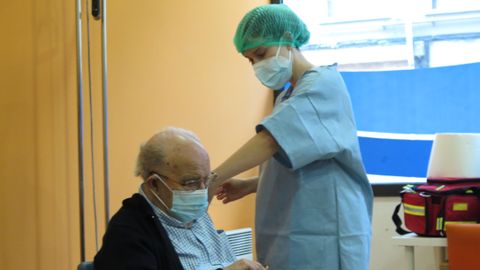 La vacunaci�n contra el covid en Asturias