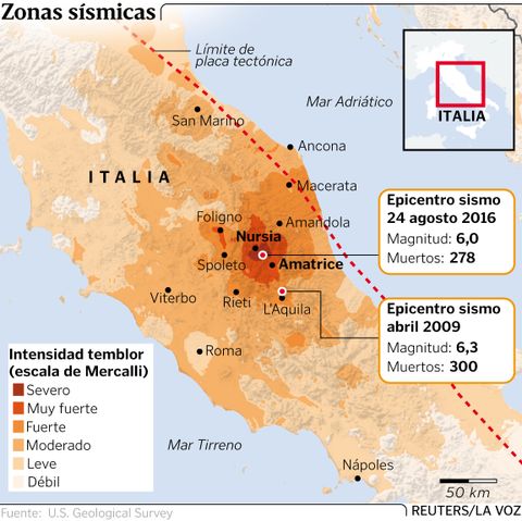 Zonas s�smicas