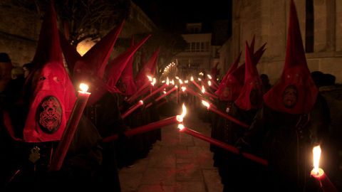 Procesi�n de la Misericordia, en la madrugada del Jueves Santo