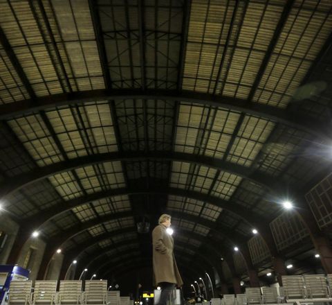 La actual cubierta ya presenta algunos desperfectos. 