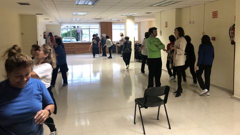 Actividades en un centro social de Oviedo