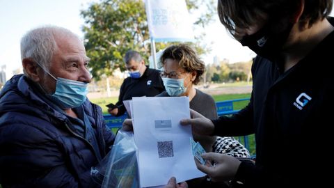 En Israel ya utilizan su particular pase verde para permitir la entrada en conciertos y otros eventos