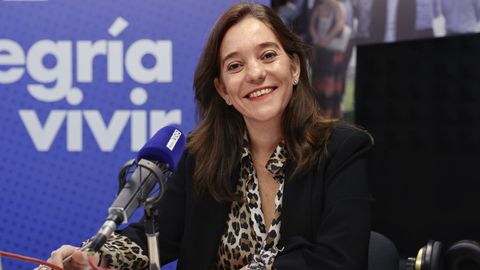 Imagen de archivo de In�s Rey en Radio Voz