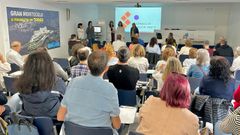 Administrativos del Sergas en centros de salud del �rea sanitaria de Pontevedra y O Saln�s, durante las jornadas formativas en el Hospital Provincial