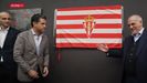 Javier Tebas y Alejandro Irarrragorri