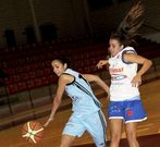 Marta Carregal fue titular ayer y anot� ocho puntos. 