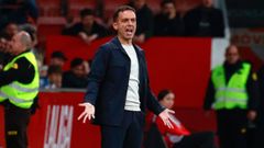 Borja Jim�nez, entrenador del Sporting
