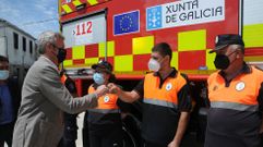 Rueda entreg� un cami�n autobomba al GES de A Veiga