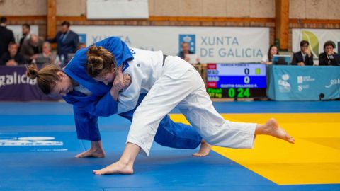 Supercopa de Espa�a de Galicia de Yudo en el pabell�n San Narciso de Mar�n
