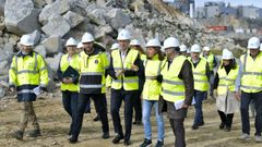 El presidente de la Xunta visita en Arteixo el parque de Mor�s