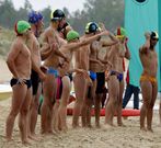 El campeonato reuni� a mas de 150 socorristas. 