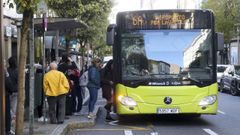 Foto de archivo de una parada del servicio en la c�ntrica r�a de O H�rrreo
