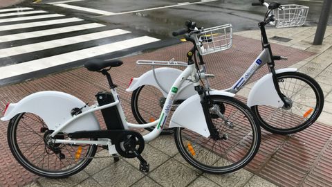 Bicicletas del servicio Avilés en Bici