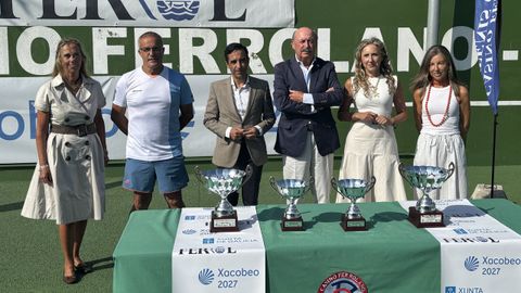 Presentaci�n de la Copa Calleja de Tenis