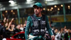 Fernando Alonso.Fernando Alonso, piloto de Aston Martin