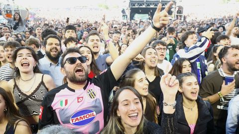 Público en el concierto de Carolina Durante.