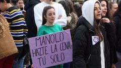 Manifestaci�n en Ferrol