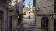 La iglesia de la Madalena preside el casco histrico de Ribadavia