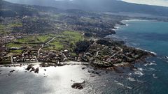 Vista a�rea de Cabo Estai