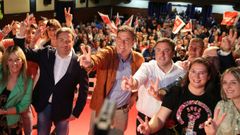 G�mez Besteiro acompa�� a Gonz�lez Formoso en el mitin que se celebr� este jueves en As Pontes