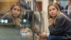 La diputada del PP Noelia Nez, durante un pleno en la Asamblea de Madrid.