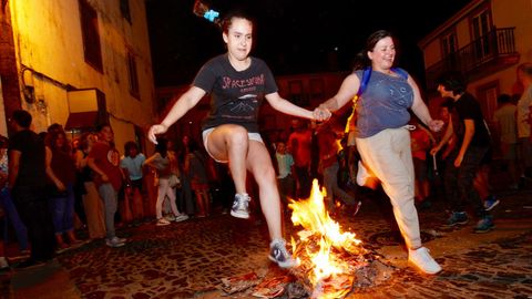 cacharelas de San Juan en la r�a de San Pedro