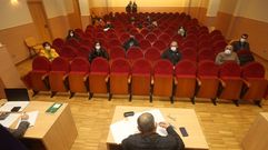 Los plenos todav�a se celebran en la Casa da Cultura, por prevenci�n ante el covid