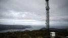 En imagen de archivo, estaci�n meteorol�gica de Penedo do Galo, en Viveiro, donde se registran a menudo algunas de las r�fagas de viento m�s fuertes de toda Galicia